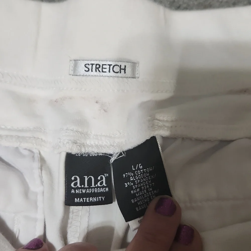 Ana white maternity capri pants lg - Picture 5 of 7